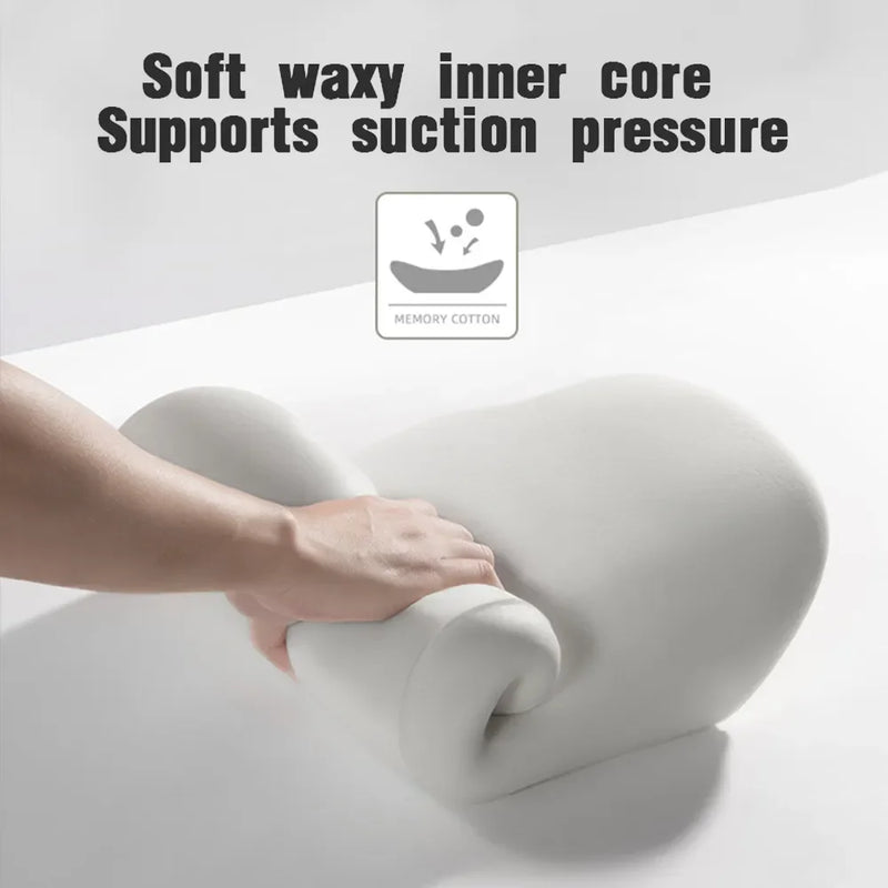 NEW Memory Foam Car Neck Pillow Relieve Stress Car Seat Pillow Protective Lumbar Back Support Breathable Car Headrest Cushion