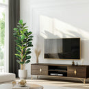 5/6/7 FT Artificial Fiddle Leaf Fig Tree with Pot Faux Trees with Artificial Plants Fiddle Leaves Greenery Fake Tree for Home