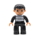 Big Size Action Figures City Princess Policemen Family Building Block Doll Character Accessory Assembly Toys for Children Gift