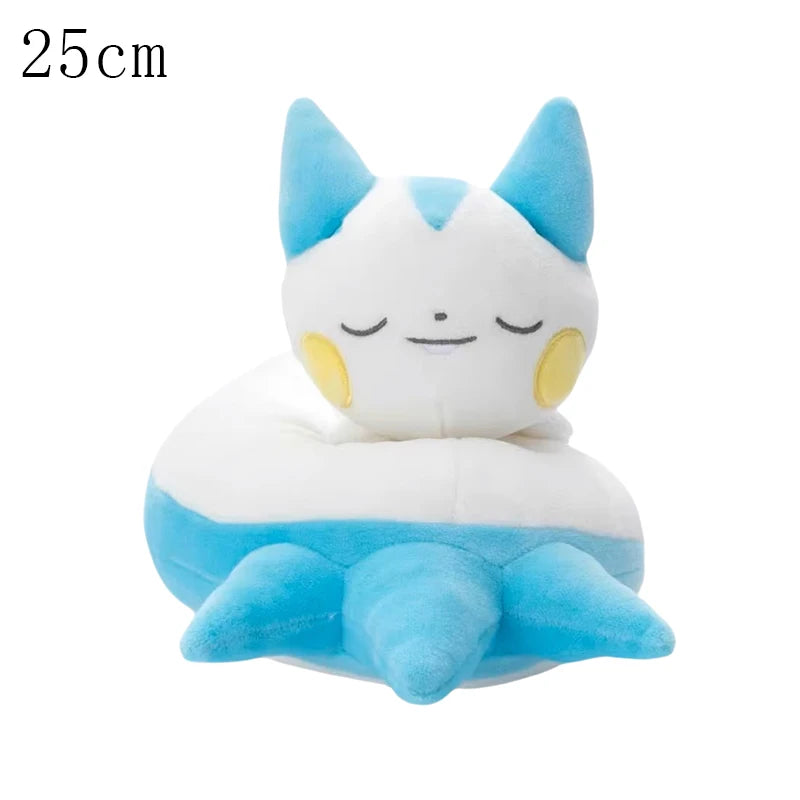 Cute Sleeping Pokemon Plush Toy Gengar Sprigatito Charizard Pachirisu Soft Cartoon Animals Stuffed Doll Gifts