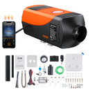 SucceBuy Car Heater 2/5/8KW Diesel Air Heater 12V With Silencer Remote Control Truck Boat Bus Trailer Air Diesel Parking Heater