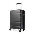 Kono Koffer, Hartschale ABS Reise-Trolley mit 4 Spinner-Rädern und TSA-Schloss