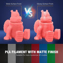 SUNLU 1KG PLA Matte 3D Printer Filament 1.75mm 1000g Spool (2.2lbs) Neatly Arranged No Knot Filament Fit Most FDM Printer
