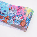 DIY Cartoon Happy New Year Merry Christmas Printed Grosgrain Ribbon For Craft Supplies Sewing Accessories 5 Yards. 86806