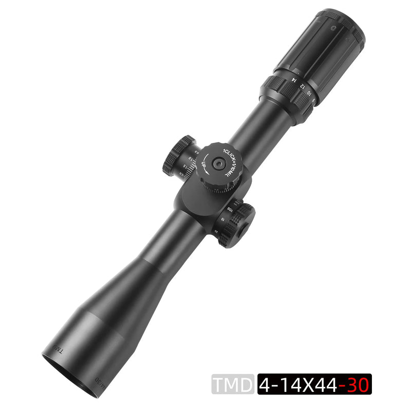 LunetaTMD 4-14x44 FFP Optics Tactical Rifle Scope Hunting First Focus Plane Lunettes Spotting Scopes Optical Collimator  Sight