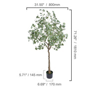 The Evergreen | 6FT Lifelike Artificial Olive Tree for Home & Office