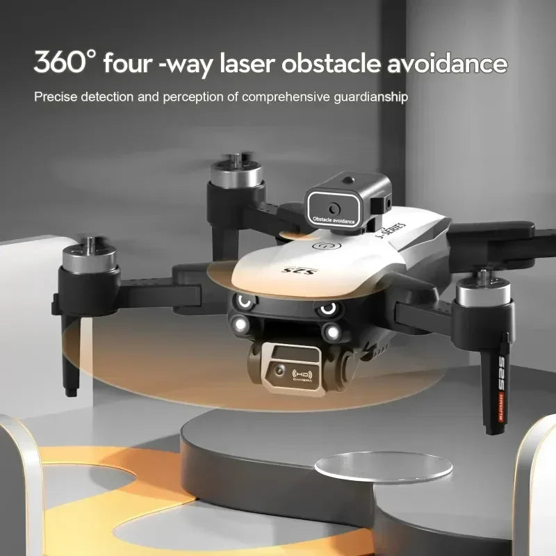 For Xiaomi S2S Mini Drone 8K HD 5G Camera Obstacle Avoidance Aerial Photography With Optical Flow Positioning Function Christmas