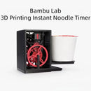 Bamboo lab 3D printing DIY creative model computer wireless mouse charger engine LED light hardware clock gifts 3D printer parts