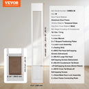 The Threshold | Adjustable Sliding Glass Pet Door with Tempered Aluminum Frame