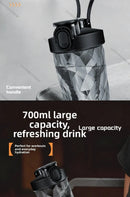 700ML Electric Blender Cup Portable Blender Cup Milk Powder Protein Powder Blender Automatic Shaker Cup Travel Outdoor Sport Gym
