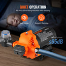 SucceBuy RV Water Pressure Diaphragm Pump 3.3GPM / 3.5GPM / 5.5GPM Adjustable  Priming Sprayer Pump for Camper Marine Boat Lawn