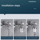 Wasserhahn-Auslass-Reiniger-Kits Universeller Wasserhahnfilter PP Baumwolle für Küche Bad Dusche Haushaltsfilter Hohe Dichte Praktisch