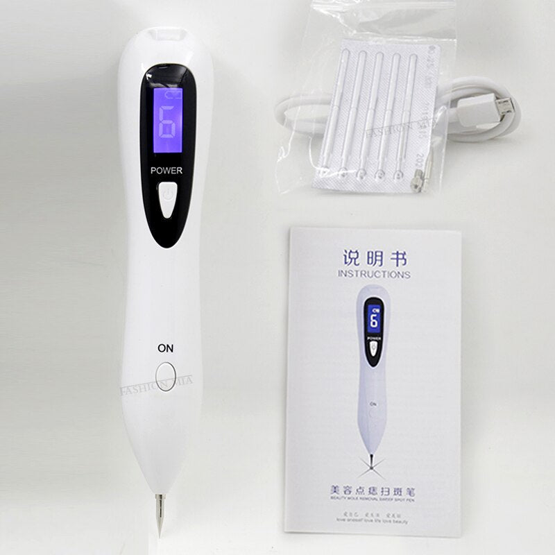 6 level Spot Remover Laser Plasma Pen Skin Care Mole Removal Dark  Skin Wart Tattoo Removal Tool Laser Plasma Beauty Care gun