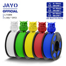 JAYO 5Rolls PETG Filament 1.75mm High Speed PETG 3D Printer Filament 1.1KG/Roll High Flow Speedy Matte 3D Printing Materials