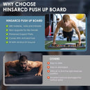 Portable Multifunctional Push-up Board Set With Handles Foldable Fitness Equipment For Chest Abdomen Arms And Back Training