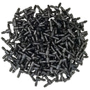 4/7mm Hose Dripper Water Tee Connector Plastic Barbed 1/4" Pipe Tubing Watering Coupling Joint Garden Micro Drip Irrigation Tool