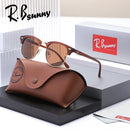 RBsunny Classic Polarized Sunglasses Men Women Retro Half Frame UV400 Glasses Male Popular Anti-glare Travel Driving Eyewear