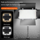 U800+ LED Video Light Bi-Color 3200-5600K Photography Lighting Panel On Camera Photo Studio Fill Lamp For Youtube Game Live