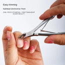 New Stainless Steel Cuticle Trimmer Professional Nail Nipper Cuticle Remover For Fingernails  маникюрн товары Toenails Dead Skin