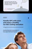 The Breeze Sentinel | High-Speed Turbine Bladeless Neck Fan (Rechargeable)