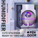 Portable Mini Humidifier,Astronaut Space Small Cool Mist Humidifiers 220ML,USB Desktop Humidifier with Auto Shut Off,Night Light