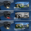 Annke AC500 3K IR Ultra HD IP PoE Camera Dual Light Outdoor PoE Security Camera Human Vehicle Detection Built-in Microphone