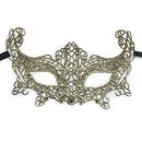 Gold Lace Mask Party Masquerade Halloween Mask Half Face One-Eyed Fox Fun Eye Patch Multiple Shapes