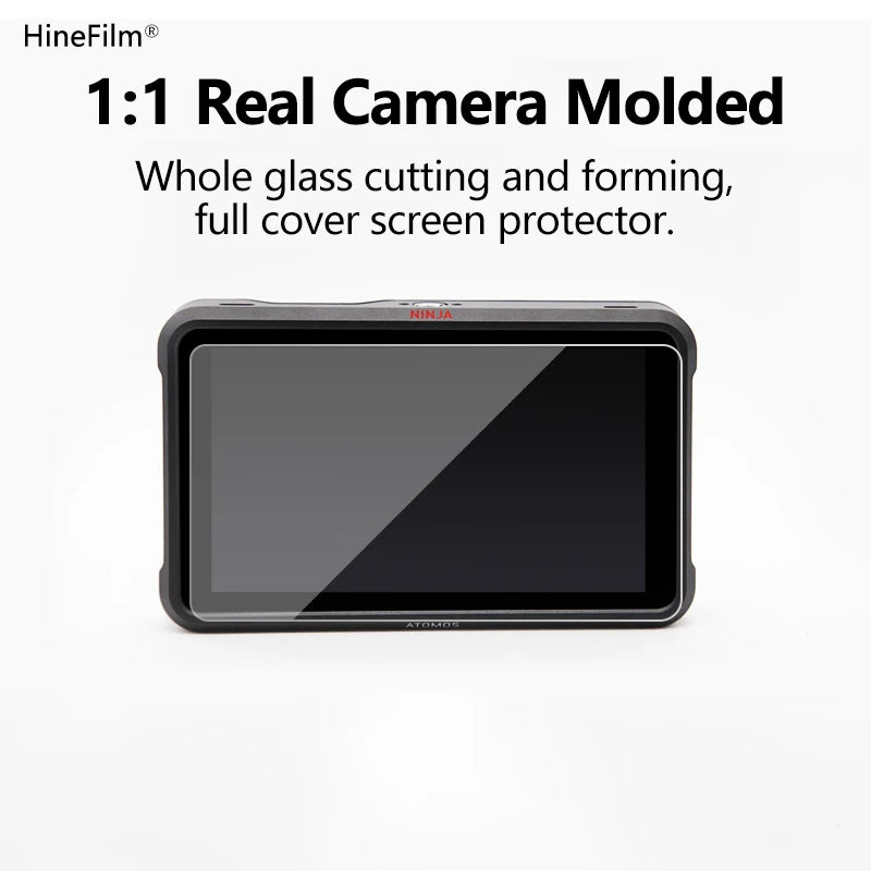 Ninja V Monitor Tempered Glass Protective Self-adhesive Glass for ATOMOS Ninja V LCD Display Screen Protector Guard Cover