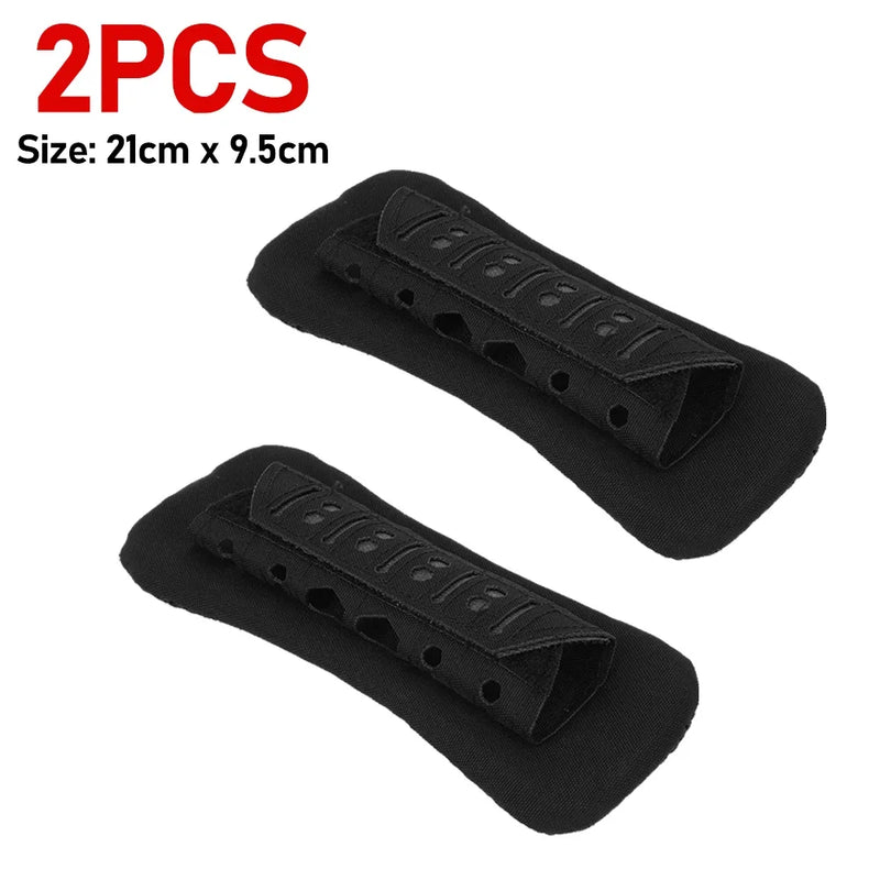 1/2/4PCS Laser Cutting Tactical Vest Shoulder Strap Pads For Hunting Vest Backpack Comfort Mesh Cushion Shoulder Pad for Outdoor