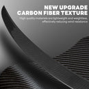 Rear Trunk Spoiler For Tesla New Model 3 Highland 2024 Tail Wing Bright Matte Carbon Pattern Black Accessories