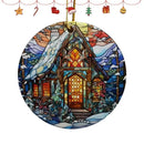 2024 Nativity Scene Hanging Ornaments Christmas Decoration Wall Hanging Jesus Angel Easter Christ Room Home Decorations