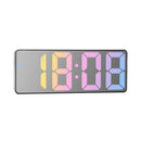 Voice Control Color Digital Alarm Clock TEMP Date Display Night Mode Snooze Table Clock Anti-disturb Function 12/24H LED Clock