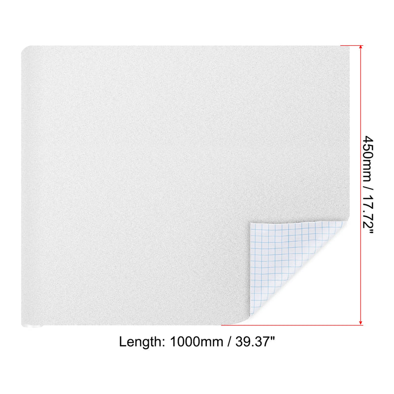 2Pc Whiteboard Dry Erase Board Sticker Wall Sticker Self Adhesive Backing Roll with Markers for Wall Office Home Classroom White
