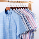 The Merchant | 100% Cotton Oxford Shirt, Short Sleeve