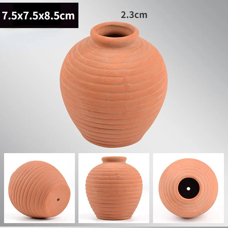 Ceramics Aquarium Decoration Shrimp Fish Hatch Hiding Shelter Pineapple House Fish Spawn Clay Pots Aquarium Accessories