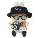 17cm Mini Doll Clothes Hat Glasses Shoes Outfit Accessories Fashion Clothes Doll Cute Clothes Dolls Accessories