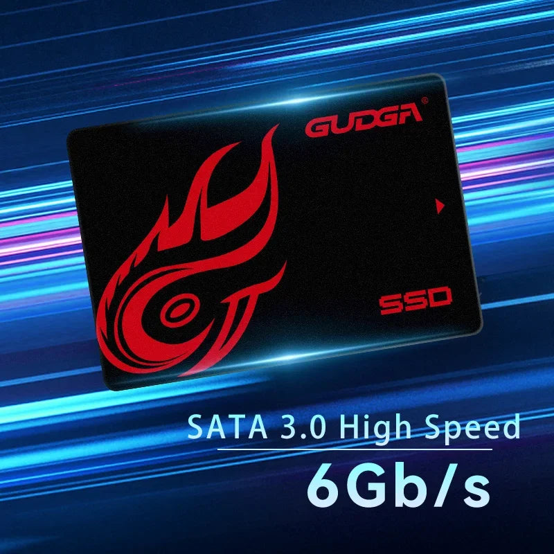 GUDGA SSD 512GB 128GB 256GB Hard Disk Drive SATA3 SSD 1TB 120GB 240GB 480GB Hdd 2.5 "Internal Solid State Drive For PC Laptop