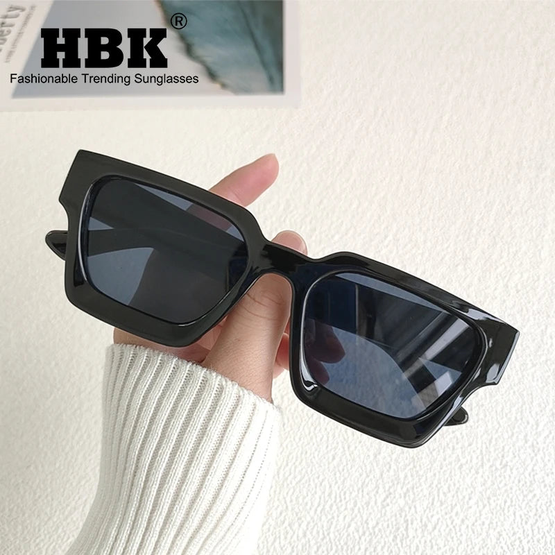 Classic Square Sunglasses For Men Women Luxury Brand Designer Vintage Sun Glasses Man Unisex Ins Popular Shades Eyewear UV400