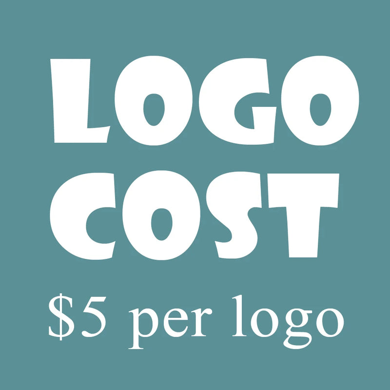 Printed Cost for One Logo Custom Print $5