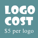 Printed Cost for One Logo Custom Print $5