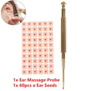 1Pcs Acupuncture Point Probe Stainless Steel Auricular Point Pen Ear Relief Massage Needle Detection Health Care Ear Massage