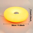 The Donut Halo | Touch-Dimmable Bauhaus Ambient Table Lamp