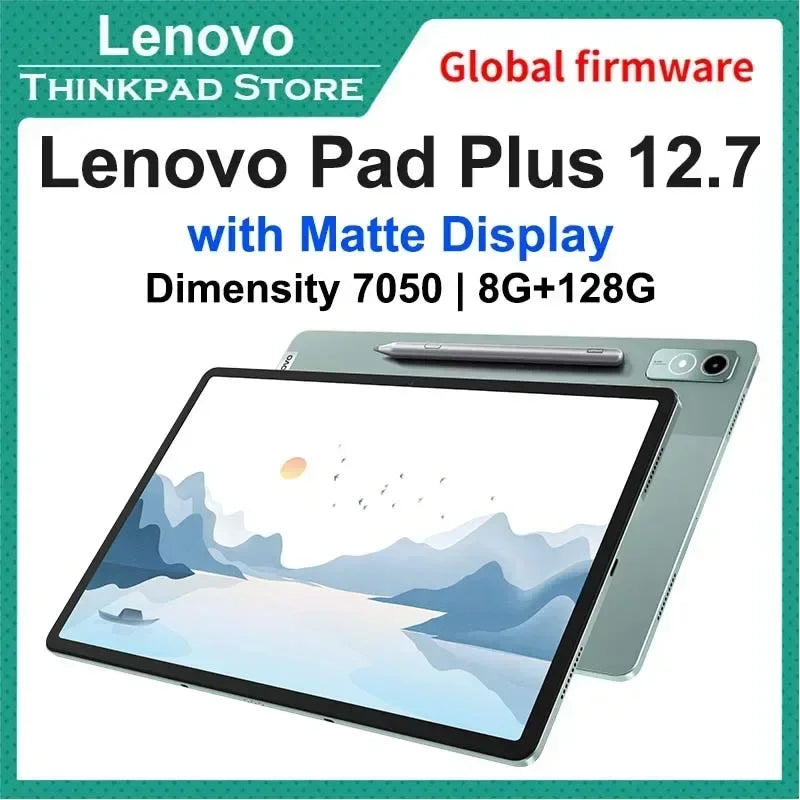 Global Rom Lenovo Xiaoxin Pad Plus 12.7 inch with Matte Display Natural Light Anti-glare Large Comfortable Visual Tab 12.7" 60HZ