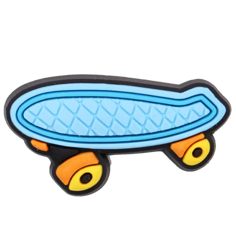 1PCS Cartoon Flower Water Droplets Polar Bear Rabbit Easter Egg Fishtail PVC Shoe Charms Sandals Shoes Decoration Kid Party Gift