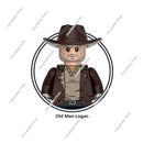 Hot Toys Movie Mini Action Figure Toys Wolverine Lady Deadpool Cowboy Kidpool X-23 Kimiko Human Torch Blade Building Blocks Gift