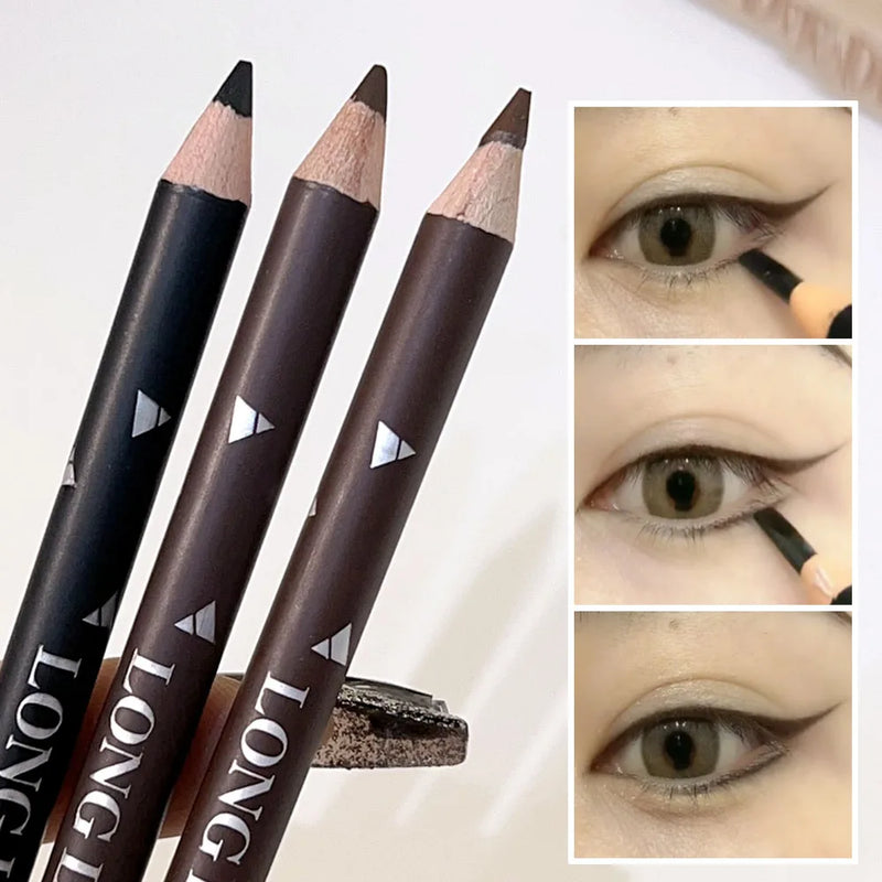 Eyeliner Eyebrow Pencil Waterproof Non-smudge Eye Brow Pen Women Professional Long Lasting Natural Eyebrow Enhancers Cosmetics