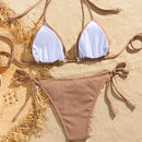 Sexy White Bikinis Women's Swimwear Female Swimsuit For Swimming Wear Bathing Suits Brazilian Bikini Set Beachwear Pool Bather