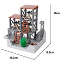 MOC City Series Building Blocks Figure Furniture House Kitchen Medieval Accessories DIY Bricks Set Christmas Toys for Kid Gifts