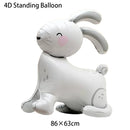Easter Balloons Large Bunny Egg Foil Balloons Easter Egg Balloon Baby Shower Happy Easter Themed Party Decorations Supplies