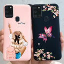 Case For Samsung Galaxy A21s Case Cloud Astronaut Soft Silicone Funda Cover For Samsung A21s SM-A217F 6.5" Bumper Phone Case